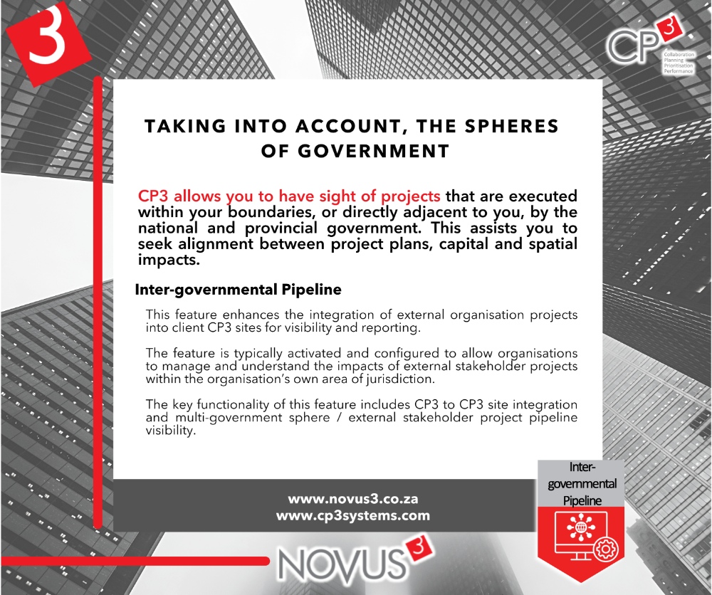 CP3_Post 9_Inter-governmental Project Pipeline