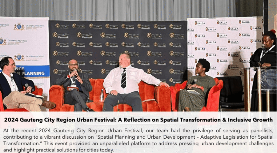 2024 Gauteng City Region Urban Festival: A Reflection on Spatial Transformation and Inclusive Growth