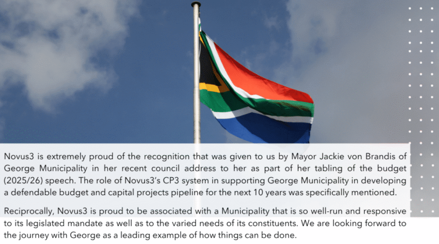 George Municipality Budget 2025/26: A Budget of Difference